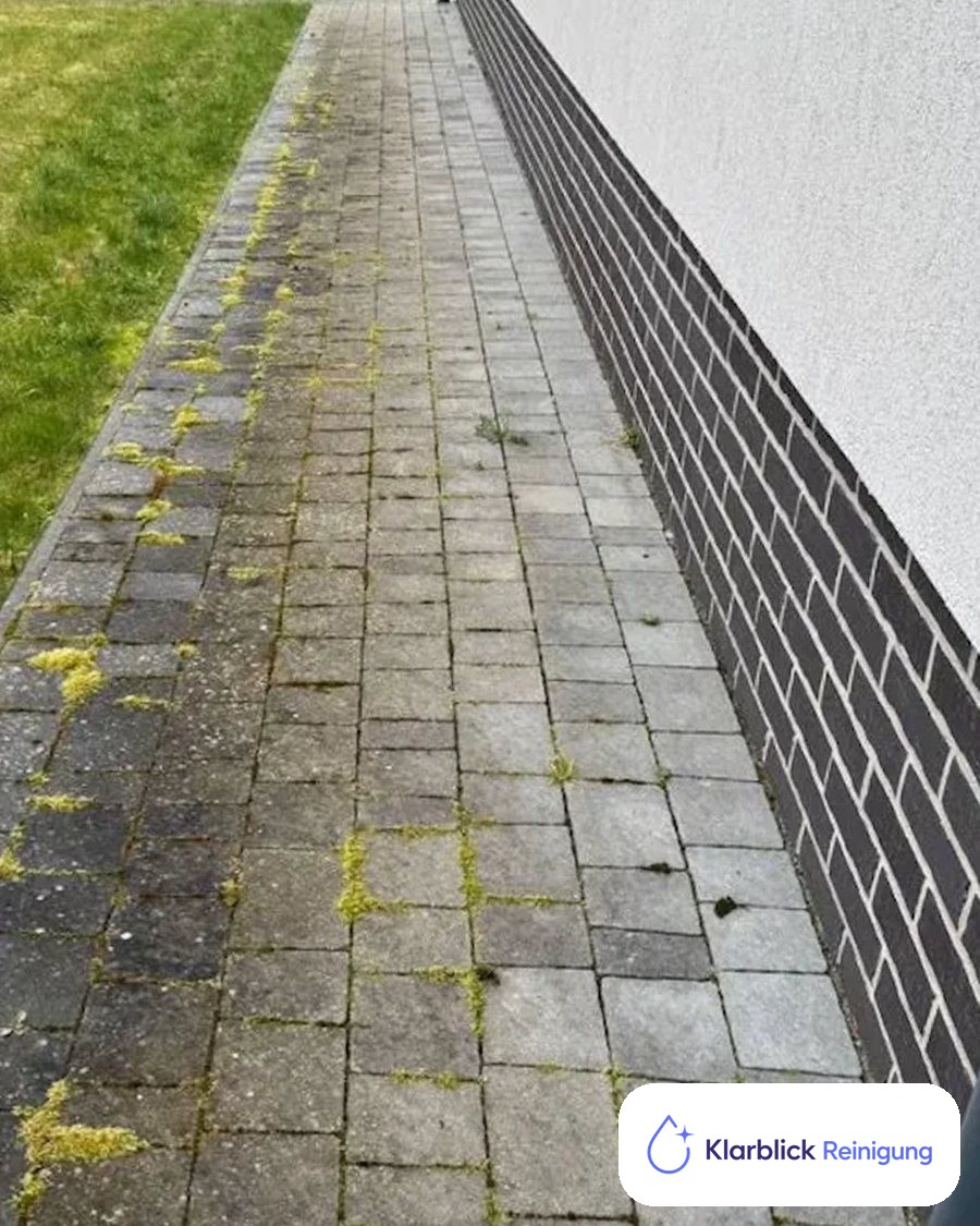 Gehweg vorher